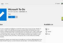 Microsoft To Do for Windows 10
