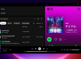 Spotify new design on Windows 11