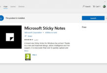 Sticky Notes for Windows 10