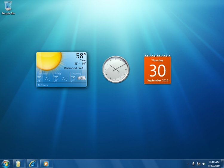 Windows 7 Gadgets
